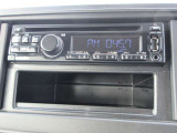 1DINオーディオ搭載。ご納車のその日からお気に入りの音楽でドライブをお楽しみいただけます。