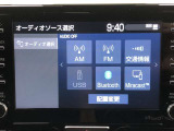 AM/FMチューナー、Bluetooth接続、USB入力、スマートフォン連携機能を標準装備!テレビの視聴には、TVオプションへのお申し込みが必要です。申し込み詳細・料金は展示店舗までお尋ねください。