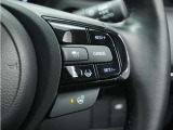 ◆アダプティブクルーズコントロール◆予め設定した車速内でクルマが自動的に加減速。前走車との適切な車間距離を維持しながら追従走行します。【LKAS】車線維持支援システムでステアリング操作を支援。