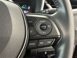 レーダークルーズコントロール(全車速追従機能付)付きです。車速に応じて追従支援してくれるので、ロングドライブも快適です。詳細は販売店スタッフまでおたずねください。
