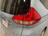 視認性がいいテールランプ。後続車にも存在をアピール。