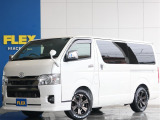 【厳選仕入れ未使用車】ハイエースバン ディーゼル2WD ホワイトパール ダークプライムS 高年式低走行・オリジナルカスタム済みのお車入庫いたしました☆☆