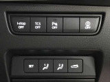 運転席回りのスイッチで安全装備のON/OFFも簡単に!