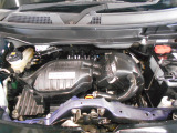 自慢のエンジンはパワードbyHONDAです。精度とバランスにこだわって、低回転からスムースなパワーを発揮します。
