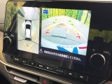 【アラウンドビューモニター】専用のカメラにより、上から見下ろしたような視点で360度クルマの周囲を確認することができます☆縦列駐車や幅寄せ時に活躍してくれます♪