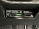 ETC車載器付きです。高速道路の料金所もスムーズに通過できます。