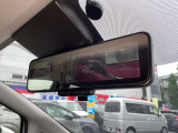 後方が見やすいスマートルームミラー
