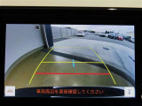 バックガイドモニターで、後方を確認しながら安心して駐車することができます。運転初心者も熟練者も必須の機能ですよ!