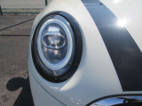 LEDヘッドライト装備。