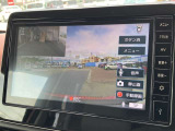 ドライブレコーダーの映像再生や各種設定はナビ画面上で操作可能です。