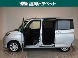 両側パワースライドドア付きだから、狭い駐車スペースなどでの 乗り降りラクラク!小さなお子さまのいるご家庭には嬉しい装備。