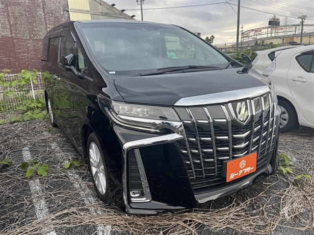 アルファード 2.5 S 禁煙車 黒レザーシート 純正9インチナビ
