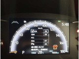 とても見やすいメーターまわになっています。