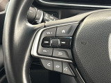 ★オーディオコントロールスイッチ★ステアリングにはオーディオコントロールスイッチが付いていますので、目線を正面から外すことが無く、また、ステアリングから手を離さずにオーディオ操作ができます