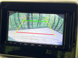 【バックカメラ】駐車時に後方がリアルタイム映像で確認できます。大型商業施設や立体駐車場での駐車時や、夜間のバック時に大活躍!運転スキルに関わらず、今や必須となった装備のひとつです!