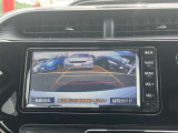 バックガイドモニターで、後方を確認しながら安心して駐車することができます。運転初心者も熟練者も必須の機能ですよ!