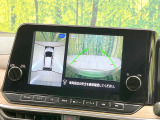【アラウンドビューモニター】専用のカメラにより、上から見下ろしたような視点で360度クルマの周囲を確認することができます☆死角部分も確認しやすく、狭い場所での切り返しや駐車もスムーズに行えます。