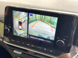 【アラウンドビューモニター】専用のカメラにより、上から見下ろしたような視点で360度クルマの周囲を確認することができます☆死角部分も確認しやすく、狭い場所での切り返しや駐車もスムーズに行えます。