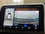 パノラミックビューモニター付きで、車両の周囲を確認することができるので安心できますね♪