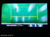 バックカメラの画像です。ガイドラインがスムースな車庫入れをサポートいたします。車庫入れの安心感がアップしますね。