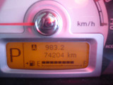 走行74204Km