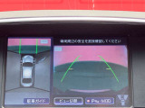 アラウンドビューモニター付きですので、車庫入れも楽々です。