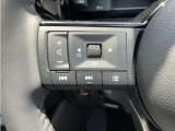 ステアリングスイッチ搭載!ハンドルひとつで手を離さなくても運転中視線をそらさなくても操作が出来て便利です♪