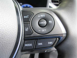 安全運転サポート機能もステアリングスイッチで前方から目を放すことなく操作可能
