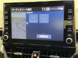 トヨタ純正DAナビ装着です。トヨタ純正ならではのシンプル簡単操作が魅力です!もちろんBluetoothで音楽視聴も可能です♪