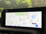 【12.3インチワイドナビ】高級感とインパクトのある大型ワイドナビを装備。各種オーディオ操作はもちろん、横長ワイド画面でのマップ2分割表示など、利便性も高いナビです♪