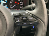 前方の車との車間を設定し、スピードを上げたり緩めたりを自動で行ってくれる追尾式の「レーダークルーズ」。上級装備の一つです!高級車にしかつかない嬉しい機能です。