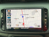 純正のメモリーナビ搭載です。初めての場所でも安心ですね♪