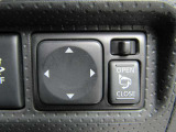 電動格納機能付きドアミラー☆ワンタッチで、運転席からドアミラーを格納できます。狭い駐車場でもご安心です。