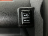 USB、HDMIソケット付きです☆