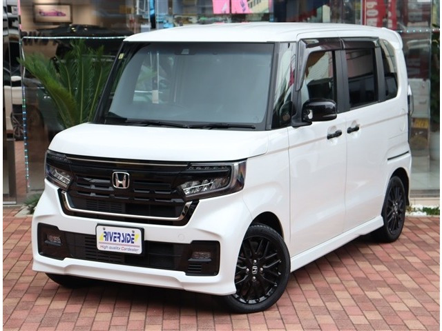 N-BOXカスタム L ターボ スタイルプラス ブラック 1オーナー メモリーナビ Bカメラ ETC