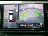 アラウンドビューモニター。空の上から見下ろすような視点でスムース駐車。