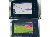 ナビゲーションは日産純正ナビが付いてます☆MM223D-Leの型番タイプ☆9インチサイズです★TVもフルセグでご覧いただけます(^^)/