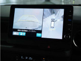 ◆全周囲カメラシステム◆運転席から見えにくい後方などをナビ画面で確認でき運転を支援するシステムです!