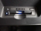 ETC車載器付きです。高速道路の料金所もスムーズに通過できます。
