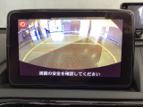 うれしいバックカメラ付!後退時の不安感によるストレスから開放してくれます。