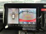 全方位カメラ付で車庫入れ楽々☆