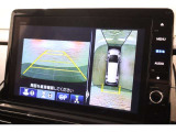 【マルチビューカメラ】空の上から見下ろすような視点で駐車が可能♪前後左右の状況が把握でき、安心して駐車が可能です☆彡