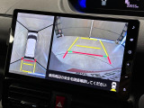 パノラマモニターは上から見下ろした様な感覚で位置を把握できます♪苦手な駐車も自信が持てます♪