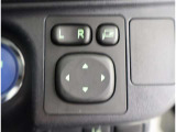 電動格納ミラー付き。運転席で開閉可能です。