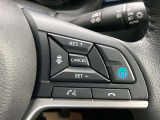 ステアリングのプロパイロットボタンで高速道路で運転のアシストをしてくれます。