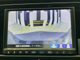 バックカメラ付きで後方の確認も安心です!スムーズな駐車・車庫入れをサポートいたします!