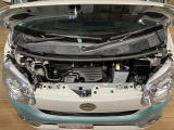 エンジンルーム内の写真です。もちろん故障箇所、要修理箇所などございません!納車までにもう1度しっかり点検いたしますので、安心してお乗りいただけると思います♪