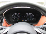 12.3インチフル液晶メーター。運転に必要な情報をわかりやすく表示しています。