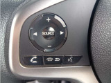 【ステリモ】ステアリングリモコンスイッチにてオーディオ操作可能となっております。運転にも集中できます。