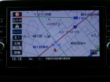 9インチの大画面だから地図が大きく見えます。インテリジェント アラウンドビューモニターも大きく表示します。